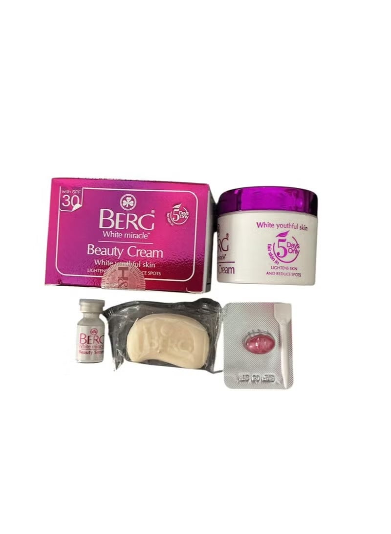 Beauty cream with spf 30 white youthful skin by Berg